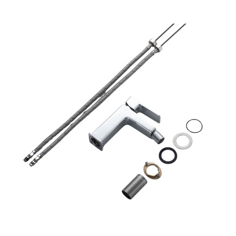 Змішувач латунний для біде Lidz Orion 001AF (k25) LDORI001AFCRM48095 Chrome