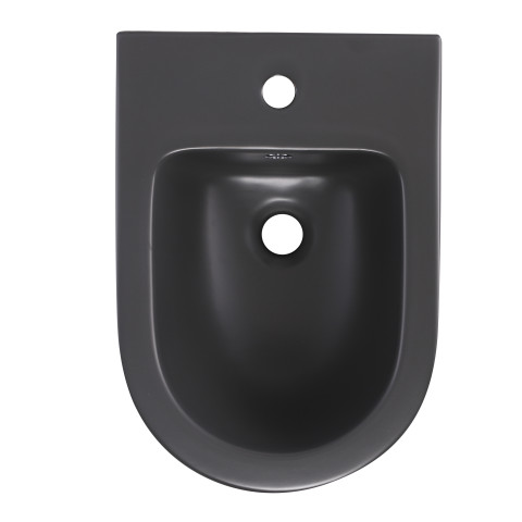 Біде підвісне Qtap Robin 515x370x350 мм, Anthracite QT13551381GAN