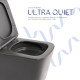Унітаз підвісний Tern Ultra Quiet 490×365×325 мм, Anthracite, з сидінням Slim Duroplast / Soft-close / Quick Release QT17332303ASAN Qtap
