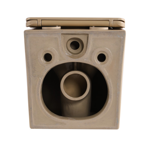 Унітаз підвісний Tern Ultra Quiet 490×365×325 мм, Beige, з сидінням Slim Duroplast / Soft-close / Quick Release QT17332303ASSB Qtap