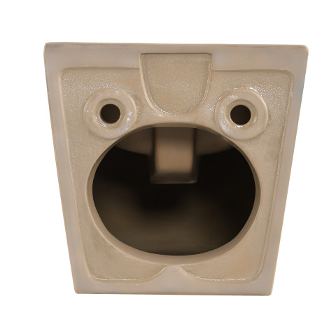 Біде підвісне Qtap Tern 520x350x330 мм, Beige QT17551303GSB
