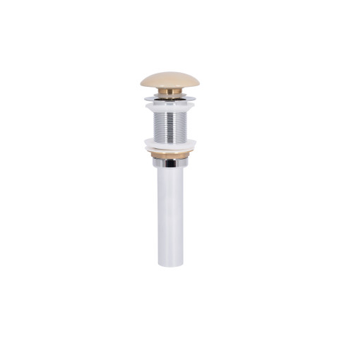 Раковина накладна Qtap Robin 500х380х140 мм, Beige, прямокутна, з донним клапаном QT04116302SB