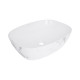 Раковина накладна Qtap Robin 500х380х140 мм, Marble, прямокутна, з донним клапаном QT04116302MR