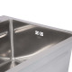 Lidz Handmade H7545 Мийка для кухні інтегрована Decor Honeycomb 3,0/1,0 мм LDH7545DEC48372
