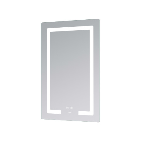 Дзеркало Lidz Kubis (KU2) 500х800 з LED-підсвічуванням Touch, з антизапотіванням, з димером, рег. яскравості LD78LF936508048448