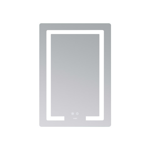 Дзеркало Lidz Kubis (KU2) 600х800 з LED-підсвічуванням Touch, з антизапотіванням, з димером, рег. яскравості LD78LF937608048449