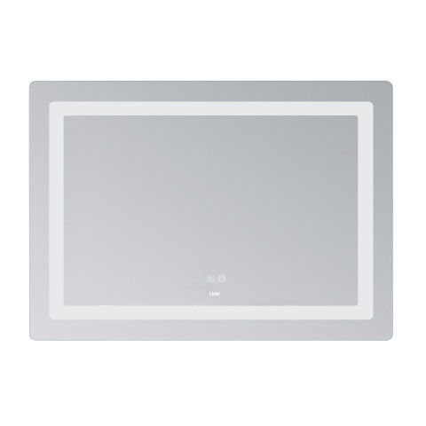 Дзеркало Lidz Kubis (KU2) 1000х800 з LED-підсвічуванням Touch, з антизапотіванням, з димером, рег. яскравості LD78LF6141008048450