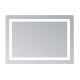 Дзеркало Lidz Kubis (KU2) 1000х800 з LED-підсвічуванням Touch, з антизапотіванням, з димером, рег. яскравості LD78LF6141008048450
