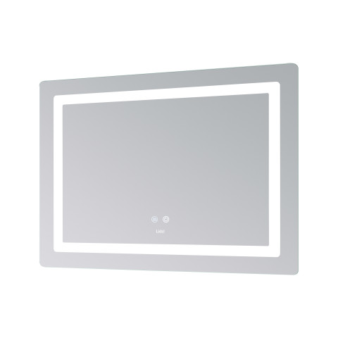 Дзеркало Lidz Kubis (KU2) 900х700 з LED-підсвічуванням Touch, з антизапотіванням, з димером, рег. яскравості LD78LF904907048452