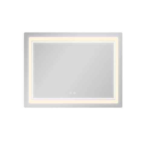 Дзеркало Qtap Cardinal (CA2) 1000х800 з LED-підсвічуванням Touch, з антизапотіванням, з димером, рег. темп. кольору (3000-6500K) QT0478C1008048455