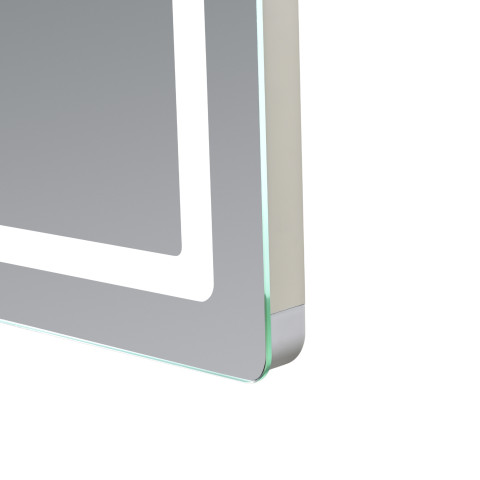 Дзеркало Qtap Mideya (MI2) 600х800 з LED-підсвічуванням Touch, з антизапотіванням, димером, рег. яскравості QT2078F6080
