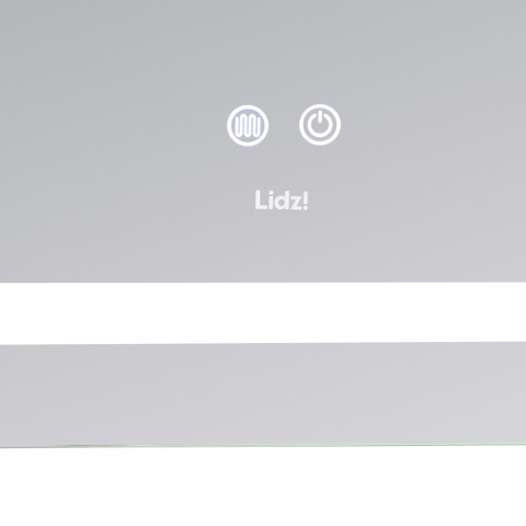 Дзеркало Lidz Kubis (KU2) 700х500 з LED-підсвічуванням Touch, з антизапотіванням, з димером, рег. яскравості LD78LF90448486