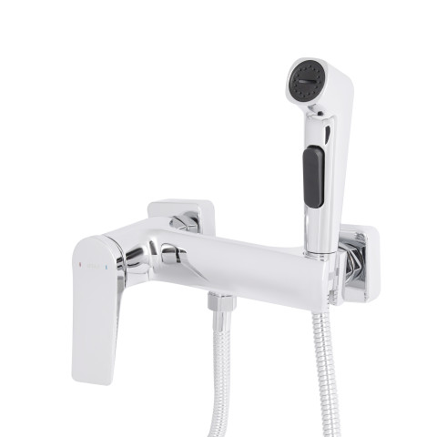 Набір для гігієнічного душу Qtap Nando  QTNAN262CRM48654 Chrome