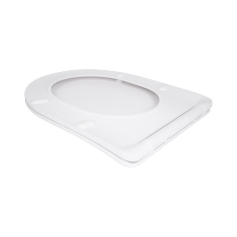 Сидіння для унітаза Qtap (Robin 490,610, Scorpio 490) з мікроліфтом Slim QTSC179W48675