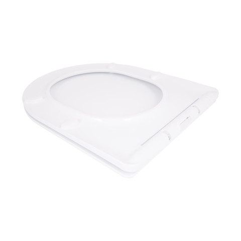 Qtap Сидіння для унітаза (Jay 640, Swan 640) 422x360x30 мм, White, з мікроліфтом, Slim Duroplast, Quick Release QTSC179W48699