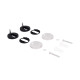 Qtap Сидіння для унітаза (Crow 640) 460x350x47 мм, White, з мікроліфтом, Slim Duroplast, Quick Release QTSC179W48700
