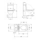 Унітаз підлоговий Qtap Swan Eco Ultra Quiet з сидінням Soft-close 640x360x835 мм QTSWA27W48748 White