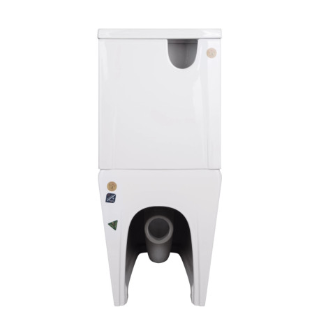 Унітаз підлоговий Qtap Crow Eco безобідковий з сідінням Soft-close QTCRO27W48750