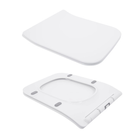 Унітаз підлоговий Qtap Crow Eco безобідковий з сідінням Soft-close QTCRO27W48750