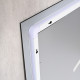 Дзеркало Qtap Taurus (TA1) 800×700 мм з LED-підсвічуванням Touch, з антизапотіванням, з димером, рег. темп. кольору (3000-6500K) QTTAU80070048954