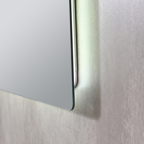 Дзеркало Qtap Taurus (TA2) 1000×800 мм з LED-підсвічуванням Touch, з антизапотіванням, з димером, рег. темп. кольору (3000-6500K) QTTAU100080048957
