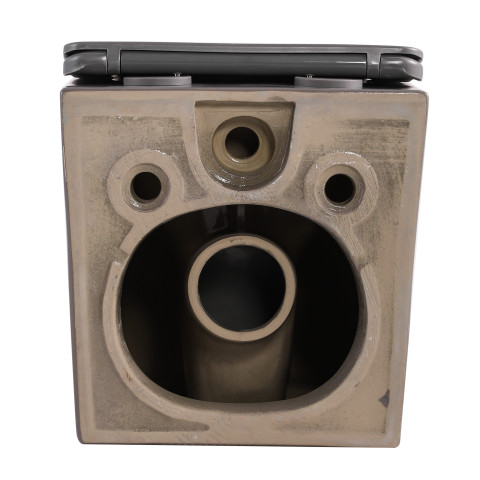 Унітаз підвісний Qtap Tern Ultra Quiet 520×345×325 мм, Stone grey, з сидінням Slim Duroplast / Soft-close / Quick Release QTTER26SG49000