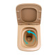 Унітаз підвісний Qtap Tern Ultra Quiet 520×345×325 мм, Beige, з сидінням Slim Duroplast / Soft-close / Quick Release QTTER26SB49001