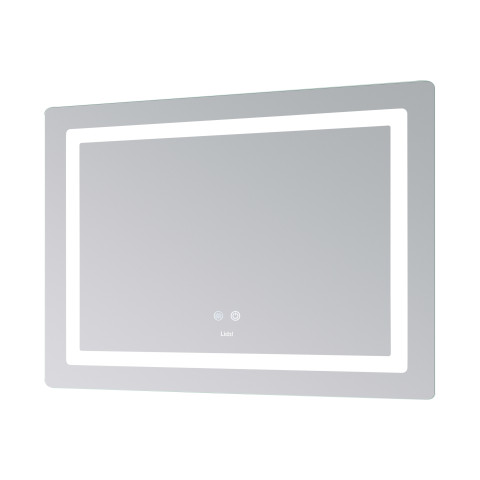 Дзеркало Lidz Kubis (KU2) 1200х800 з LED-підсвічуванням Touch, з антизапотіванням, з димером, рег. яскравості LDKUB120080049007