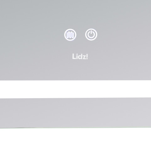 Дзеркало Lidz Kubis (KU2) 1200х800 з LED-підсвічуванням Touch, з антизапотіванням, з димером, рег. яскравості LDKUB120080049007