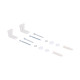 Біде підлогове Qtap Presto Quadro 540×340×400 мм, White QTPRE29W49124