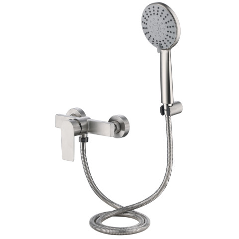 Змішувач для душу Lidz Nexus 010 (k35)  LDNEX010NKS49188 Nickel