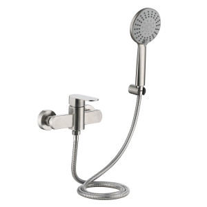 Змішувач для душу Lidz Luna 010 (k35)  LDLUN010NKS49191 Nickel