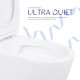 Унітаз підлоговий Qtap Leo Ultra Quiet 620×355×790 мм з сидінням Soft-close, White QTLEO27W49261