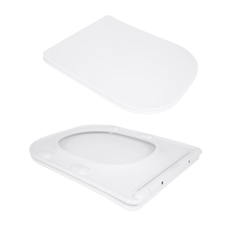 Унітаз підлоговий Qtap Aquarius Ultra Quiet 620×355×790 мм з сидінням Soft-close, White QTAQAW27W49262
