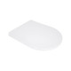 Сидіння для унітазу Qtap (Evia, Arvin, Leo 630) 410x330x22 мм, White, з мікроліфтом, Slim Duroplast, Quick Release QTSC179W49264