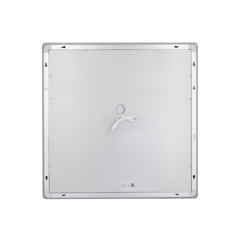 Дзеркало Lidz Kubis (KU2) 700х700 з LED-підсвічуванням Touch, з антизапотіванням, з димером, рег. яскравості LDKU70070049288