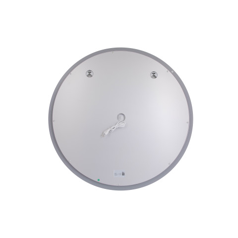 Дзеркало Lidz Astra R600 з LED-підсвічуванням Touch, з антизапотіванням, з димером, рег. яскравості LDASR60049289