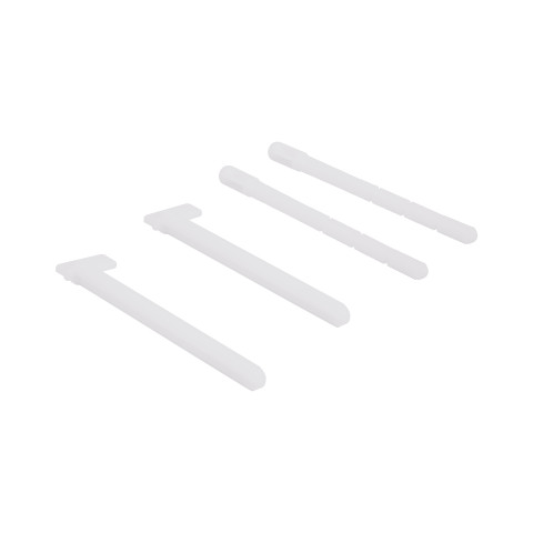 Клавіша змиву Qtap Standard 152x236x28 мм, White, лінійна QTSTD164W49471