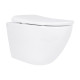 Унітаз підвісний Qtap Robin ML Ultra Quiet 490x365x325 мм, з сидінням Soft-close MagLock, White QTROBML26W49621