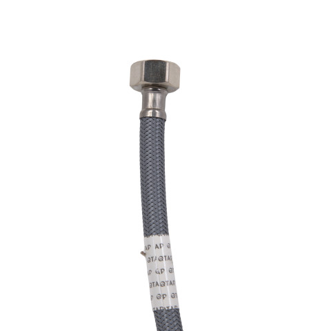 Шланг підключення короткий, коротка голка Qtap (500х13,5х13,5) для змішувачів для раковини Vlasta New, Evia, Tern, Gemini  QT50013513549683