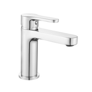 Змішувач для раковини низький  Qtap Astra (k35) Chrome QTAST270CRM49713