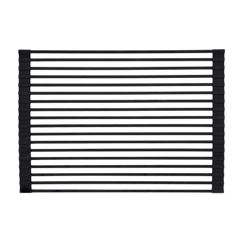 Сушарка на кухонну мийку Lidz Acsis LA06 Black, квадратна основа, для посуду 430х303 мм LDACSLA06BLM49764