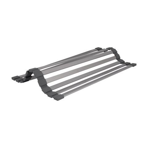 Сушарка на кухонну мийку Lidz Acsis LA13 Gray, плоска основа, для посуду 430х303 мм LDACSLA13GRA49767