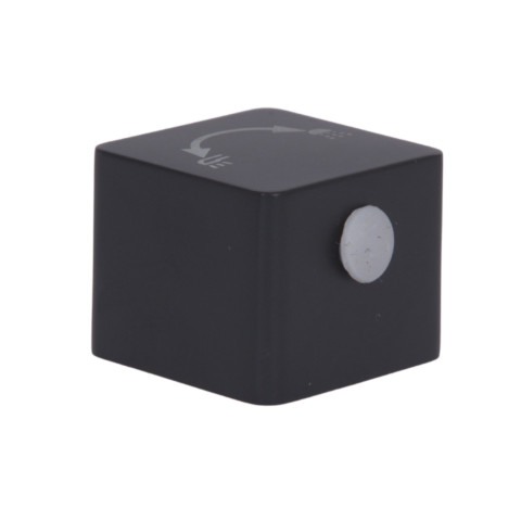 Ручка Qtap (24,1x30x30) для душової системи прихованого монтажу на два споживача Gemini Matt Black QTGEM2413030BLA50061