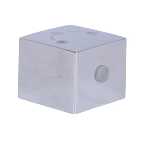 Ручка Qtap (25,6x32x32) для душової системи на три споживача Gemini Chrome QTGEM256323250066