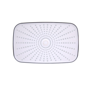 Стельова лійка Qtap (34x190x290) для душових систем Gemini Chrome QTGEM34190290CRM50070