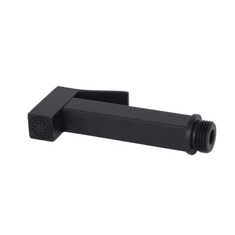 Лійка для ручного душу Qtap (160,5x18,2x56) для змішувача для раковини з гігієнічним душем Gemini Matt Black QTGEM160518256BLA50076