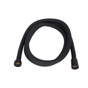 Душовий шланг Qtap (1500x22) для змішувачів та душових систем Gemini Matt Black QTGEM150022BLA50095