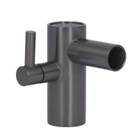 З'єднувач душової стійки Qtap (71,2x52x962) для душової системи Gemini Gunmetal Black PVD QTGEM71252962GMB50214