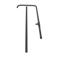 Душова стійка Qtap (56,7x62x1000) для душової системи Presto Graphite QTPRE567621000GRP50579